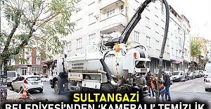 Sultangazi belediyesi’nden ‘kameralı’ temizlik