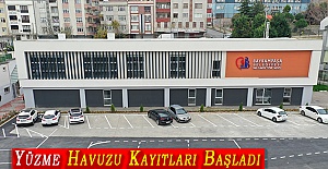 Yüzme Havuzu Kayıtları Başladı