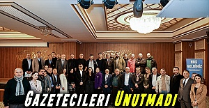 BAŞKAN BOZKURT: Gazetecileri Unutmadı