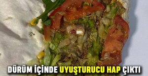 Dürüm İçinde Uyuşturucu Hap Çıktı