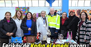 Feriköy'de Kadın el emeği pazarı