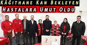 Kâğıthane Kan Bekleyen Hastalara Umut Oldu