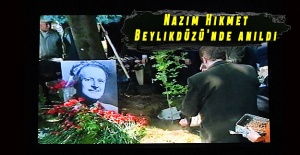 Nazım Hikmet Beylikdüzü'nde anıldı