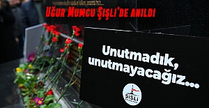 Uğur Mumcu Şişli'de anıldı