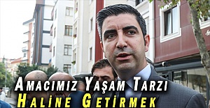 YÜKSEL: Amacımız Yaşam Tarzı Haline Getirmek