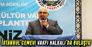 İstanbul cemevi vakfı halkalı'da buluştu