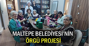 Maltepe Belediyesi’nin örgü projesi