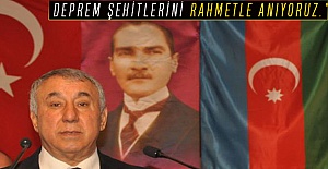 SERDAR ÜNSAL”HOCALI VE DEPREM ŞEHİTLERİNİ RAHMETLE ANIYORUZ.”