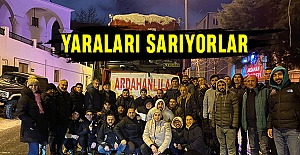 Yaralar sarılıyor