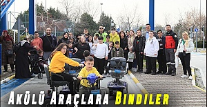 Akülü Araçlara Bindiler
