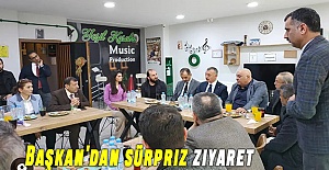 Başkanı Doç.Dr Tahir Büyükakın ve ekibi ziyaret etti.