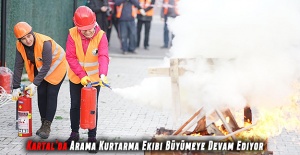 Kartal'da Arama Kurtarma Ekibi Büyümeye Devam Ediyor