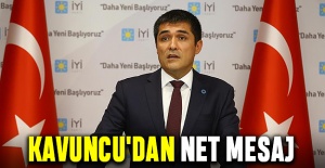 Kavuncu'dan Net Mesaj