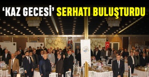 'Kaz Gecesi' Serhatı buluşturdu
