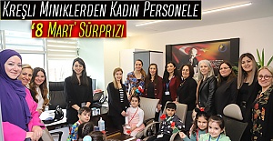 Kreşli Miniklerden Kadın Dünya Kadınlar Günü Kutladı