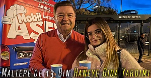Maltepe’de 13 Bin Haneye Gıda Yardımı