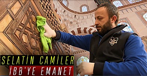“İBB Miras" ile tarihi camiler pırıl pırıl