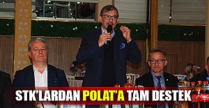 STK'lardan Polat'a tam destek