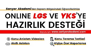 YGS ve LGS’YE HAZIRLIK DESTEĞİ