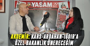 Akdemir: Kars-Ardahan-Iğdır'a özel bakanlık önereceğim