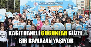 Kağıthaneli çocuklar güzel bir ramazan yaşıyor