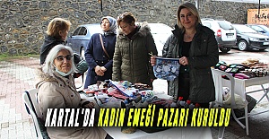 Kartal'da Kadın Emeği Pazarı Kuruldu