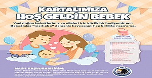 "Kartalımıza Hoş Geldin Bebek Hediye Paketi" projesi