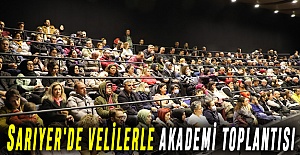 Sarıyer'de velilerle akademi toplantısı