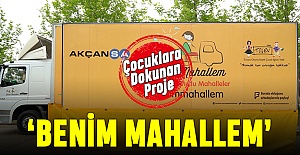 Afetzede çocuklara dokunan proje; Benim Mahallem