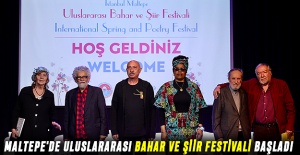 Maltepe'de Uluslararası Bahar ve Şiir Festivali Başladı
