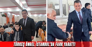 Türkeş Öngel İstanbul’da fark yarattı