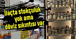 İlaçta stokçuluk yok ama döviz sıkıntısı var