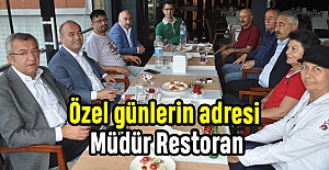 Özel günlerin adresi Müdür Restoran