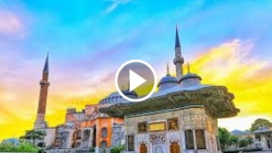 Tarihi 3. Ahmet Çeşmesi’nin artık suyu akıyor. İSKİ’nin çalışmasıyla çeşme, İstanbulluların hizmetinde olacak.