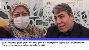 YENİ GÖRÜNÜMÜ İLE VATANDAŞLAR MEMNUN