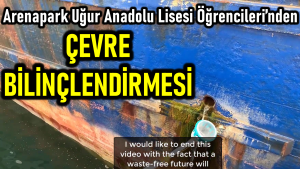 Arenapark Uğur Anadolu Lisesi öğrencilerinden bir ilk